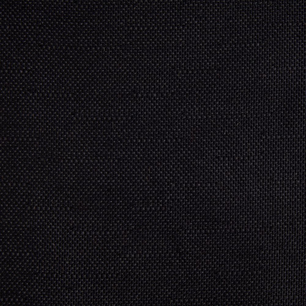 Contract Curtain York Inherently Flame Retardant Noir