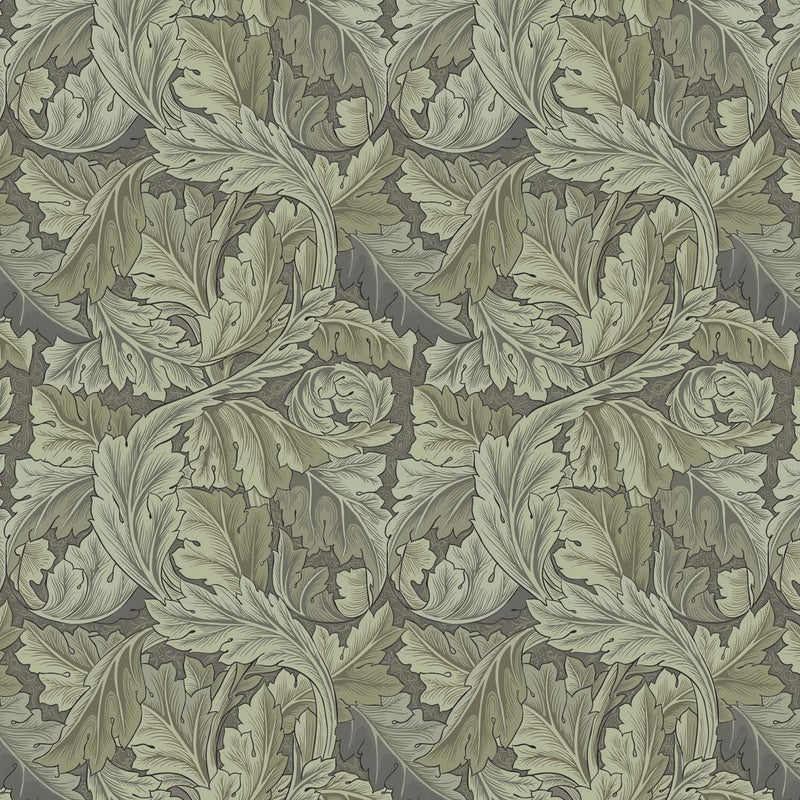 William Morris Acanthus Leaf Velvet Fabric