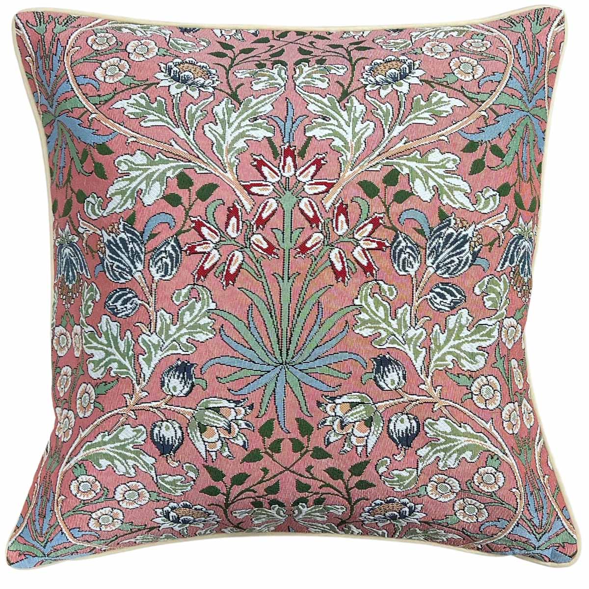 William Morris Hyacinth Tapestry Fabric Cushion