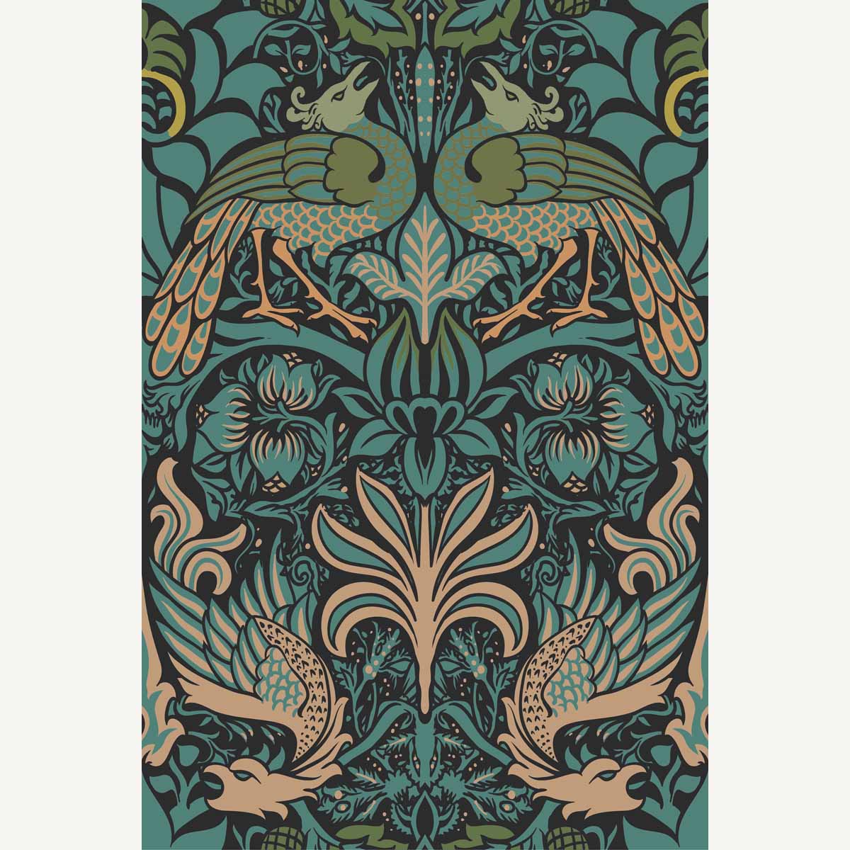 William Morris Ceramic Wall Tile