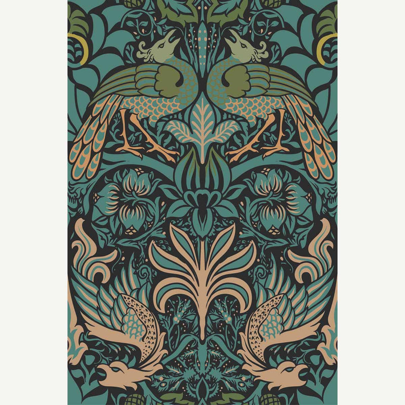 William Morris Ceramic Wall Tile