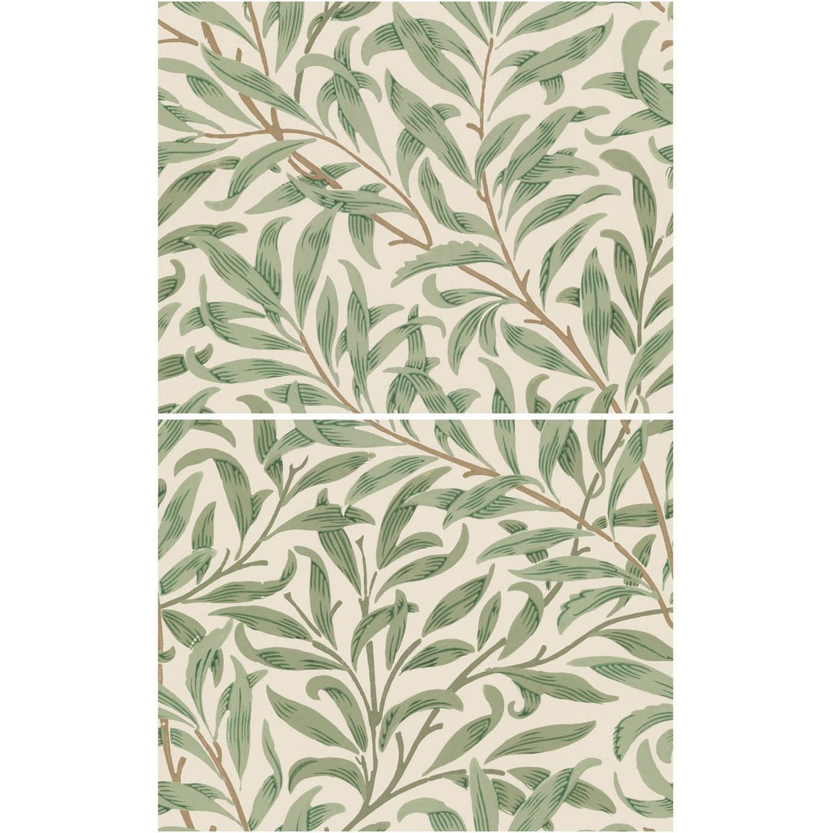 William Morris Willow Bough Ceramic Wall Tile