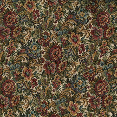 Traditional French Style Floral Curtain Upholstery Fabric