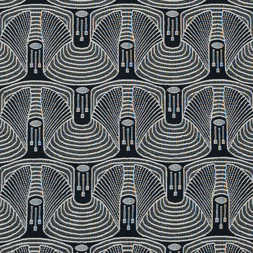 Koloman Moser Design Upholstery Fabric