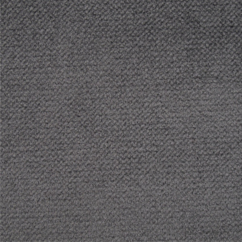 plain  dark grey velvet curtain and upholstery fabric - Oberon Graphite Plain