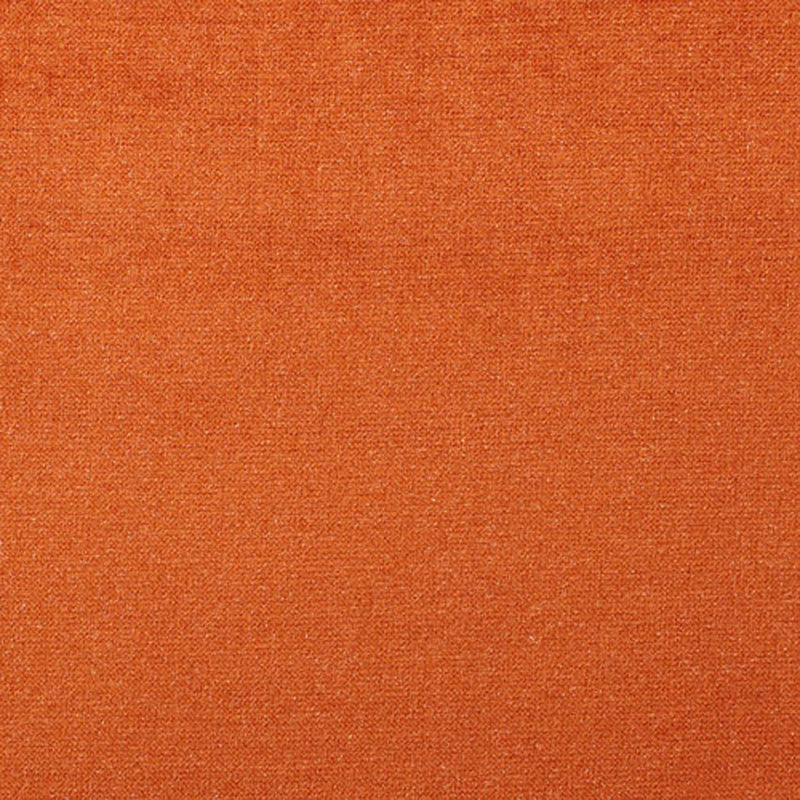 plain  orange velvet curtain and upholstery fabric - Oberon Marmalade Plain