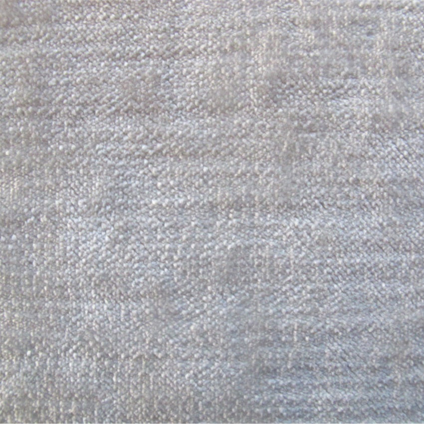 plain  luxurious and hardwearing white velvet curtain and upholstery fabric - Tabley Ivory Plain