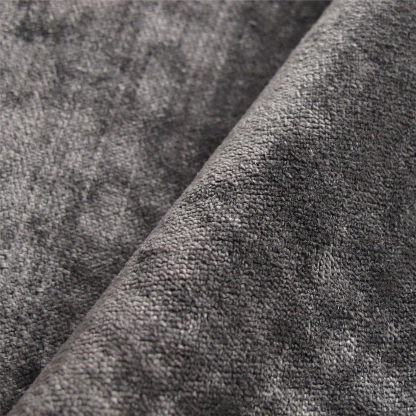 Tabley Velvet Gunmetal Plain