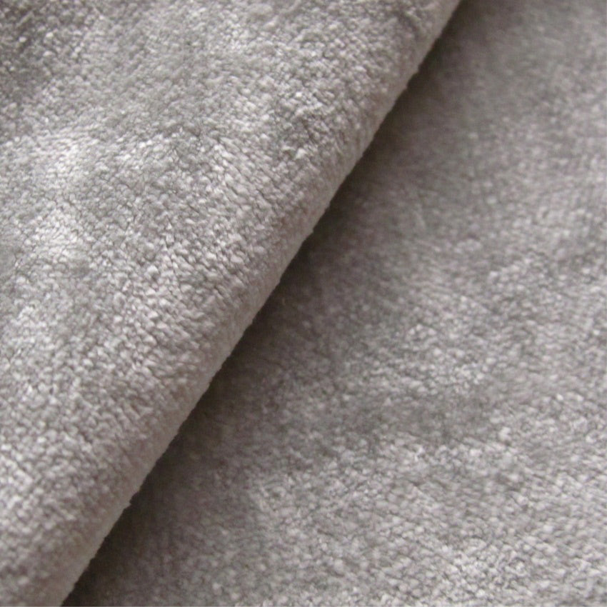 Tabley Velvet Silver Plain