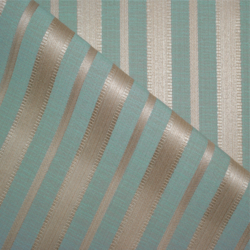 Porchester Duck Egg Narrow Regency Stripe