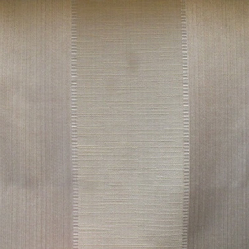 striped Elegant cream cotton print curtain and upholstery fabric - Porchester Divine Broad Regency Stripe