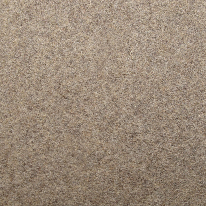 plain  brown wool curtain and upholstery fabric - Iona Otter Plain