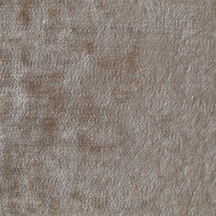 plain  luxurious and hardwearing cream velvet curtain and upholstery fabric - Tabley Oyster Plain