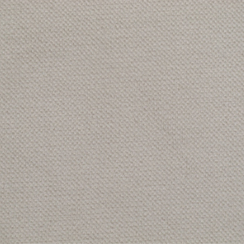 plain  natural velvet curtain and upholstery fabric - Oberon Parchment Plain