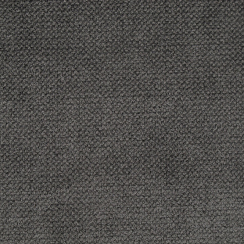 plain  grey velvet curtain and upholstery fabric - Oberon Smoke Plain