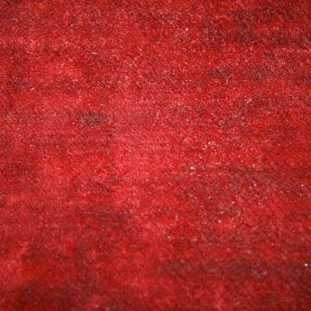 plain  luxurious and hardwearing red velvet curtain and upholstery fabric - Tabley Pimpernel Plain