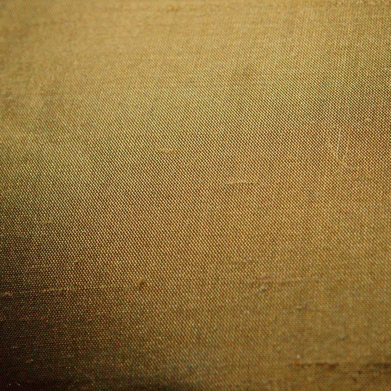 plain  green pure silk curtain and upholstery fabric - Da Vinci Pure Silk Gravel