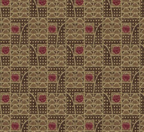 brown art deco curtain upholstery fabric