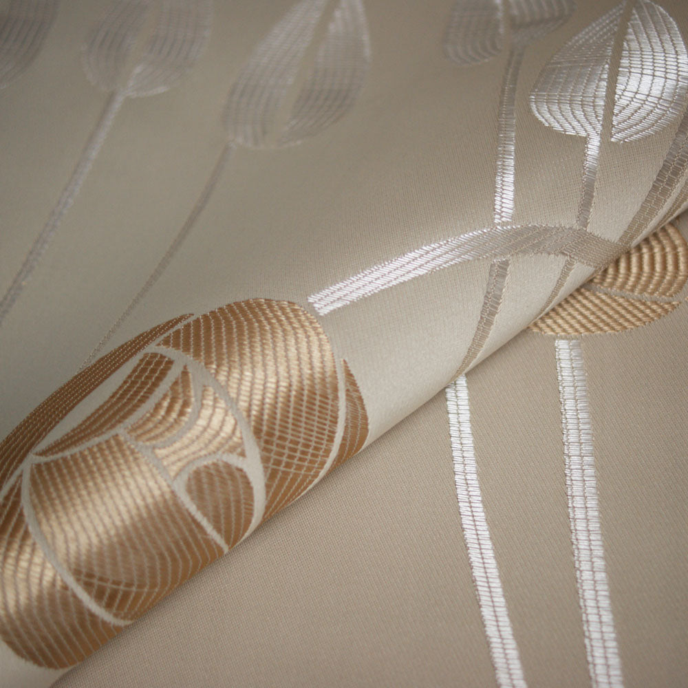 Charles Rennie Mackintosh Clyde Roses Natural