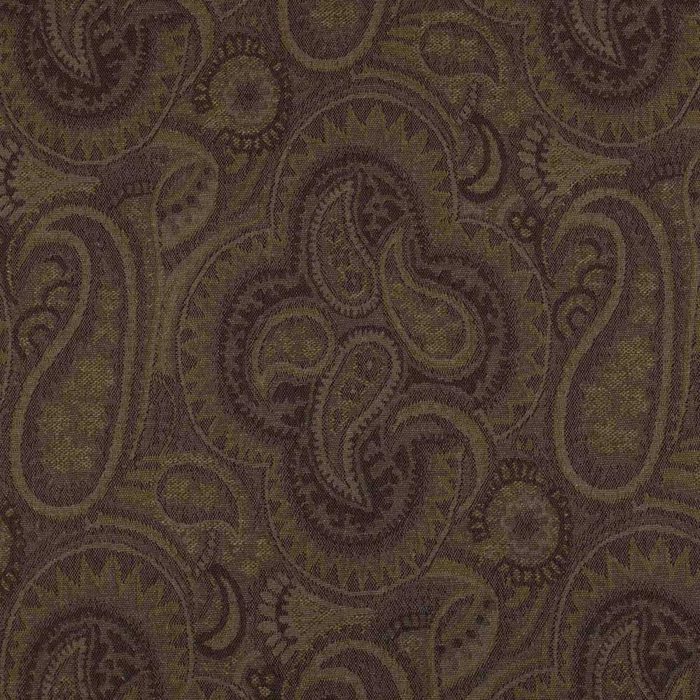 patterned  purple wool curtain and upholstery fabric - Iona Amethyst Wool Swirl