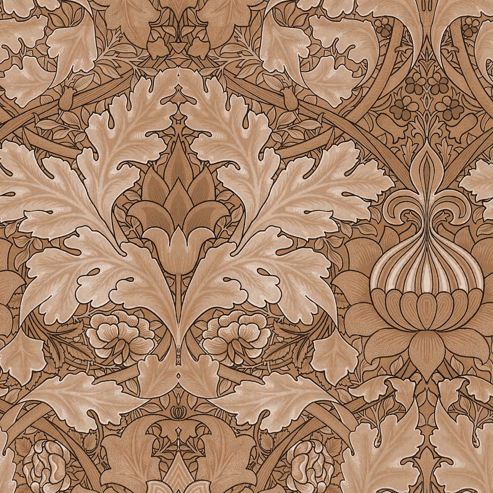 William Morris Designs Saint James Palace Copper Print