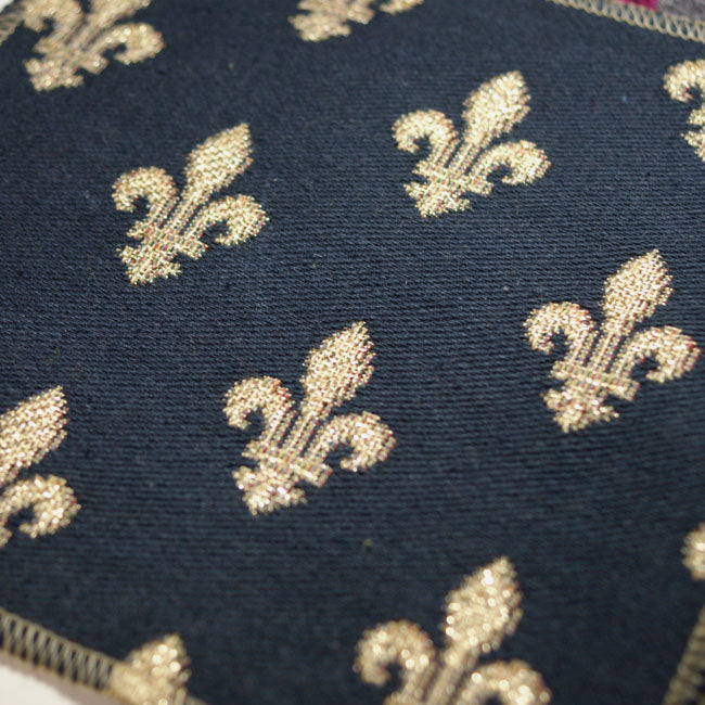 Guinevere Medieval Fleur de Lys Bleu