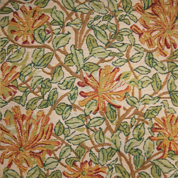 W Morris Tapestry and Chenille Honeysuckle Tapestry Weave - Extra Wide