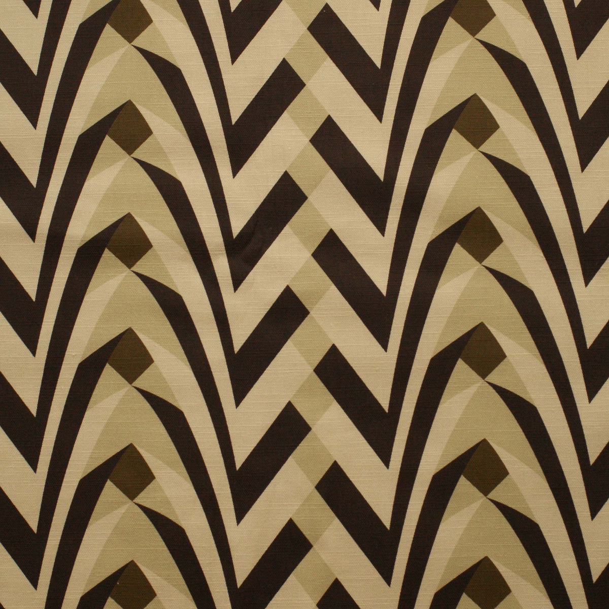 brown beige and cream art deco curtain upholstery fabric