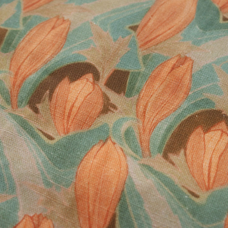 Archibald Knox Designs Blaaghyn Lunjeaney (Swaying Flowers) Print