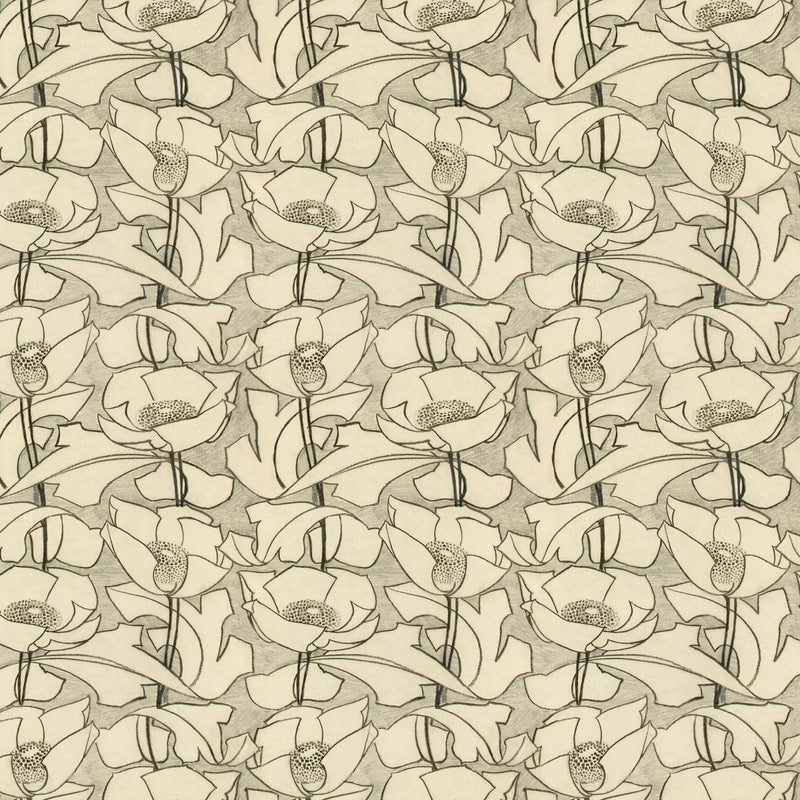 Archibald Knox Designs - Lus y Chadlee (Poppies) Print
