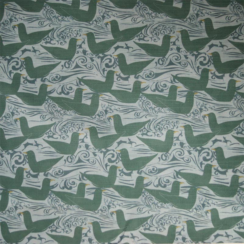 Charles Voysey Green Gulls (limited sale price stock)