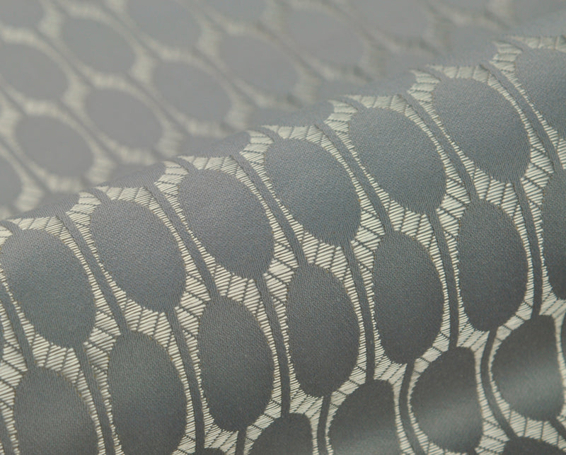 silver and grey art deco curtain upholstery fabric