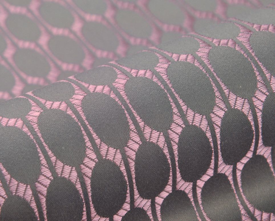 pink art deco curtain upholstery fabric