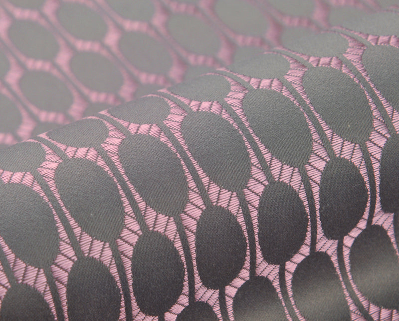 pink art deco curtain upholstery fabric