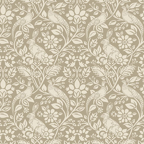 natural   fabric - William Morris Designs Merton Abbey Linen Print