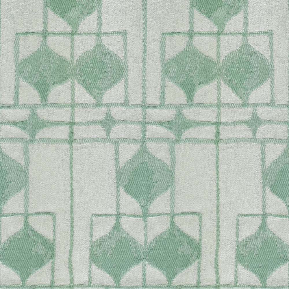 dusty green art deco curtain upholstery fabric