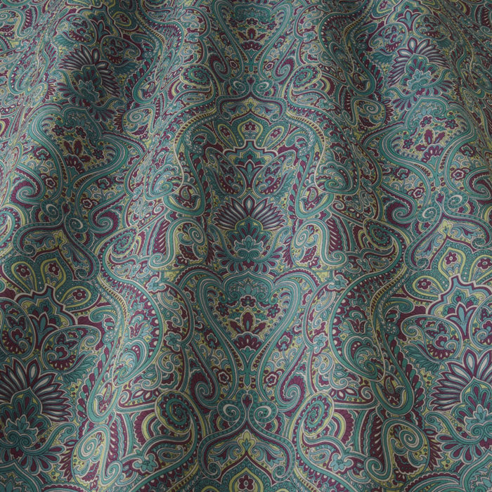 Victoriana Paisley Turquoise