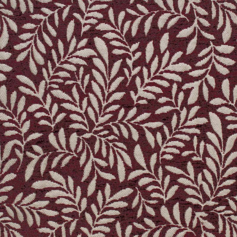 William Morris Designs Little Willow Jacquard Weave Claret
