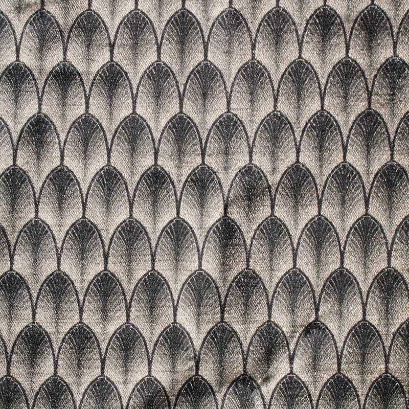 silver art deco curtain upholstery fabric
