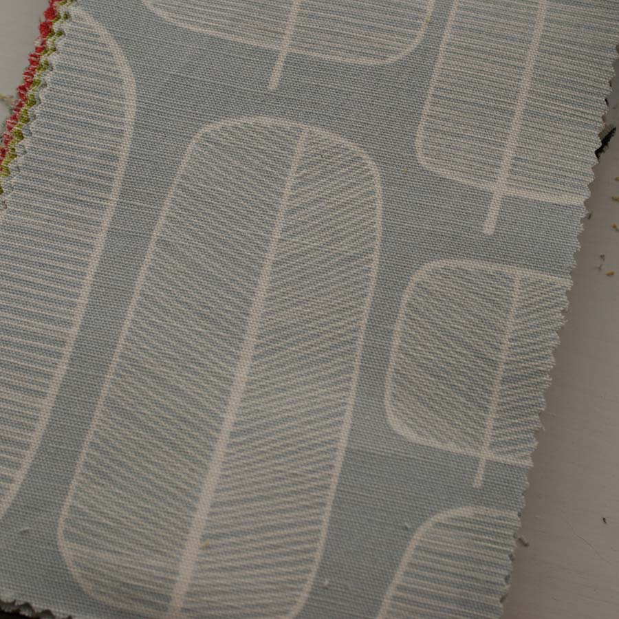 Mid Century Prints (Upholstery Grade) Little Trees London Fog