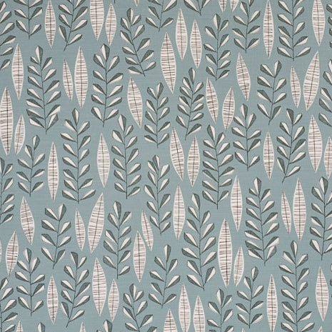 Mid Century Prints (Upholstery Grade) Garden City Glacier
