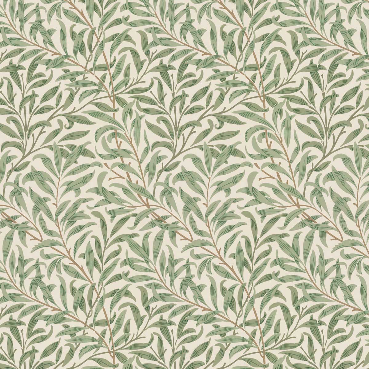 William Morris Designs Willow Bough Original Colours Print
