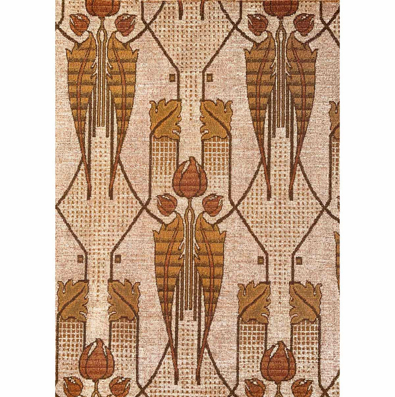 Soaring Tulips Sand Fabric