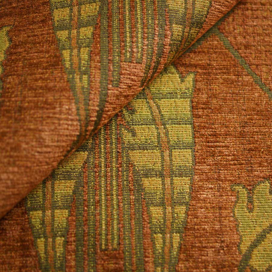 Art Nouveau Soaring Tulips Sienna