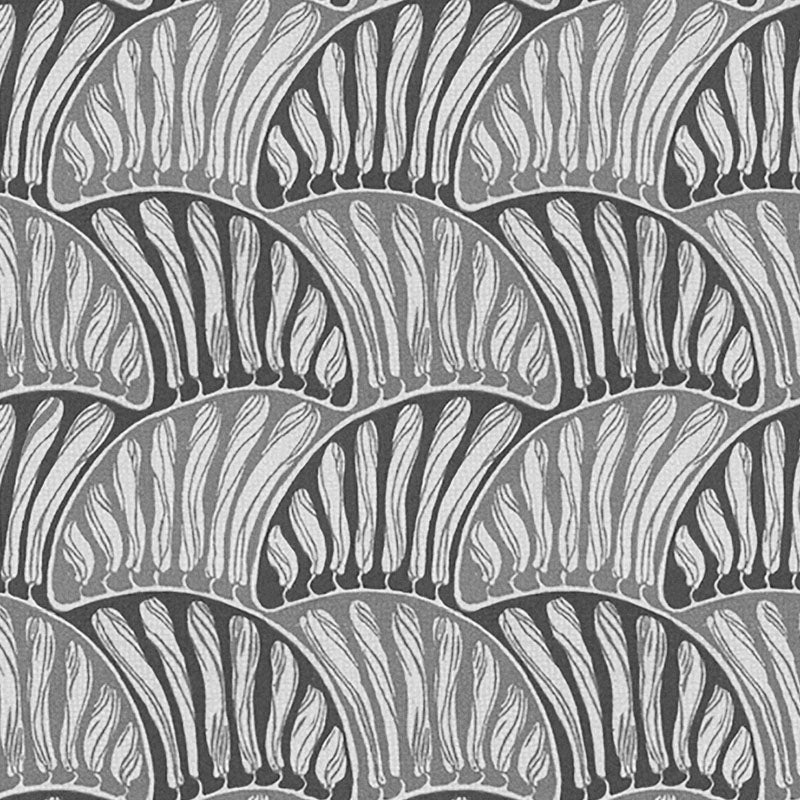 grey art deco curtain upholstery fabric