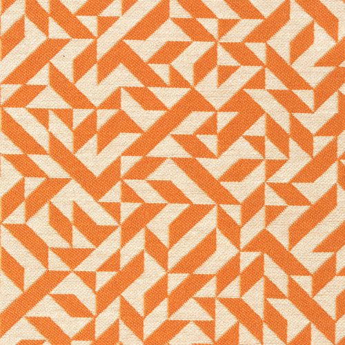 Mid Century Weaves Anni Albers Weave Tangerine
