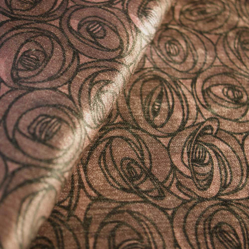 Charles Rennie Mackintosh Rennie Roses Blush Velvet (limited sale price stock)