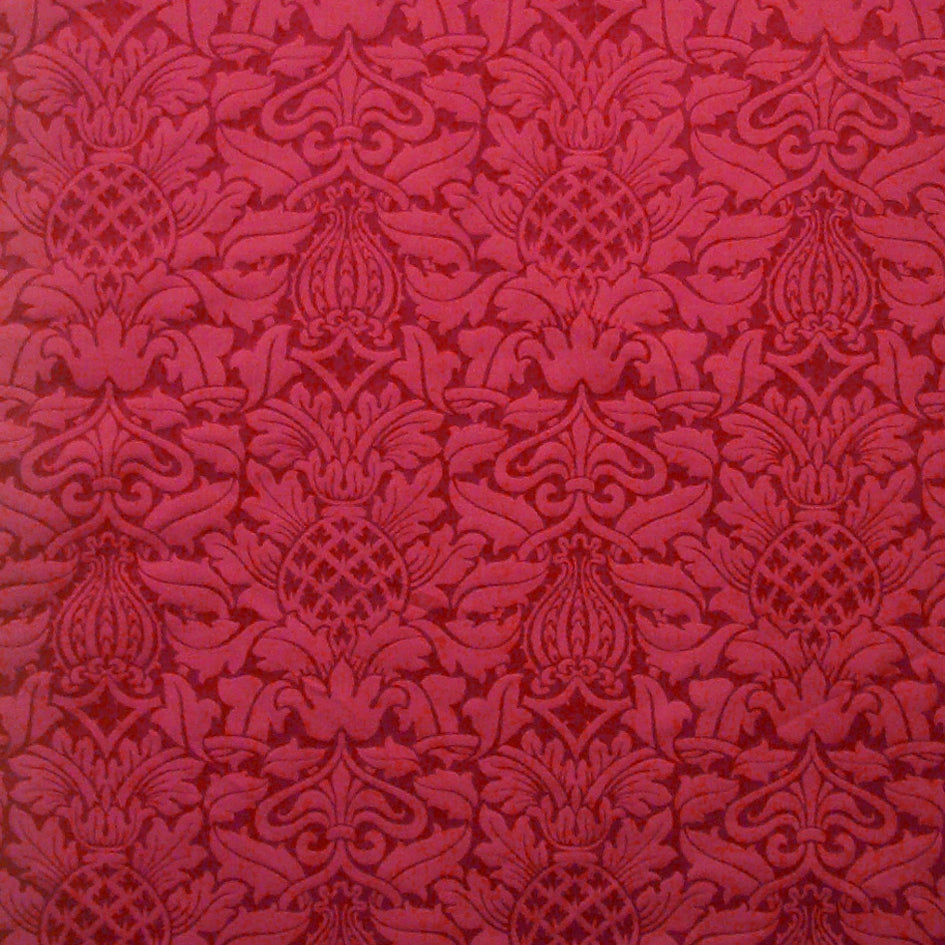 Victoriana Charlotte Brocade Rouge