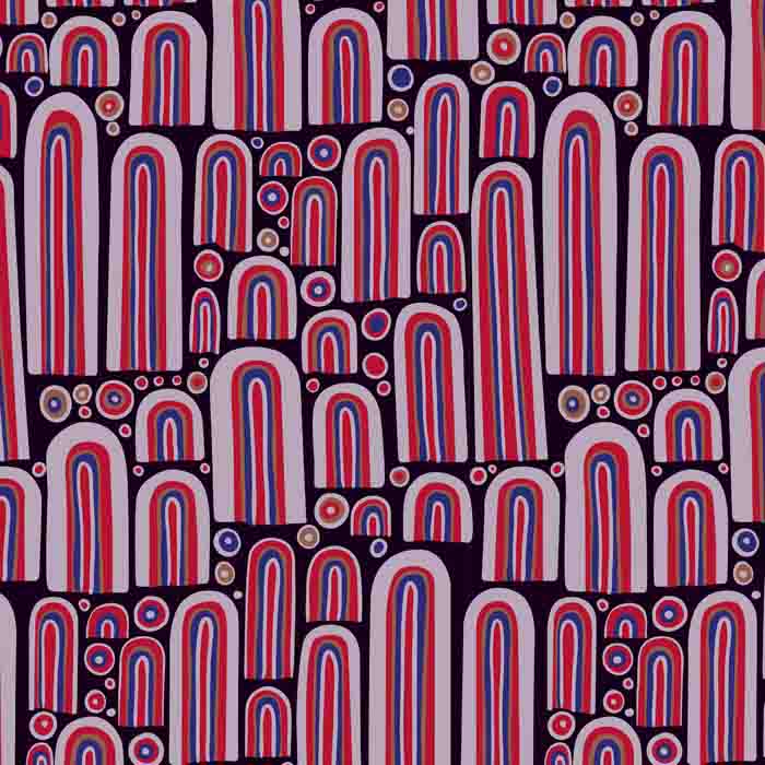 art deco textile design - wasserorgel