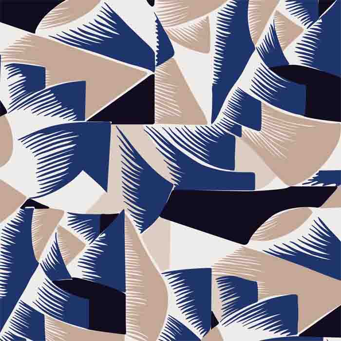 art deco textile design
